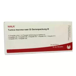 TUNICA mucosa nasi GL Envase serie 3 ampollas, 10X1 ml