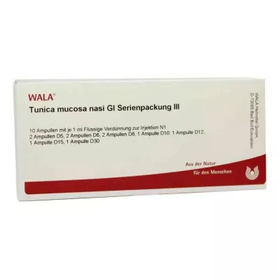 Tunica mucosa nasi serie Gl pack 3 ampollas (10x1 ml)