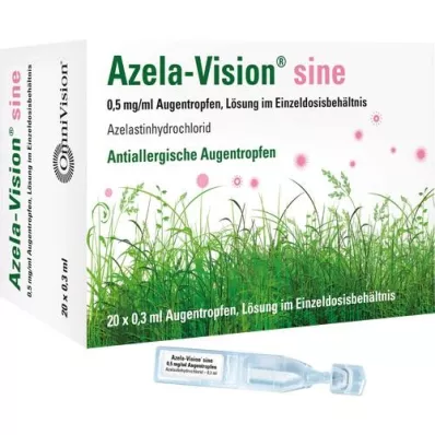 AZELA-Vision sine 0,5 mg/ml solución oftálmica, monodosis, 20X0,3 ml