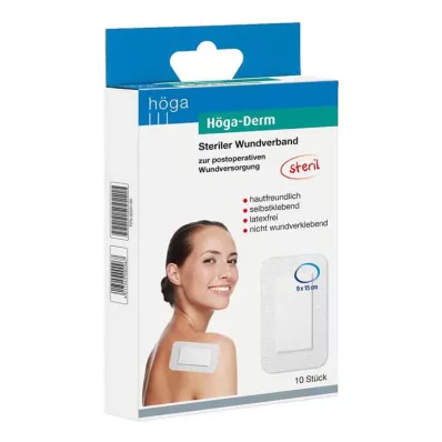HÖGA-DERM Esparadrapo estéril 90x150 mm, 10 uds