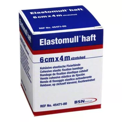 ELASTOMULL venda de fijación adhesiva de 6 cmx4 m, 1 ud