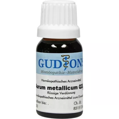AURUM METALLICUM Solución Q 20, 15 ml