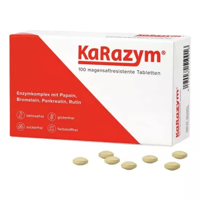 KARAZYM comprimidos con cubierta entérica, 100 unidades KARAZYM comprimidos con cubierta entérica, 100 unidades