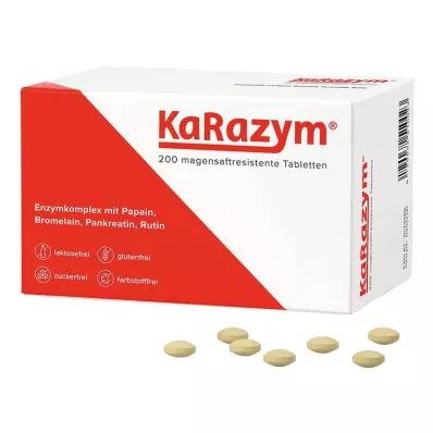 KARAZYM comprimidos con cubierta entérica, 200 unidades