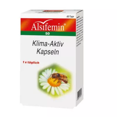 ALSIFEMIN 50 Climate Active con Soja 1x1 Cápsulas, 60 Cápsulas