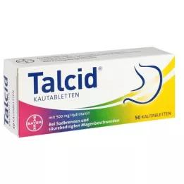 TALCID Comprimidos masticables, 50 uds