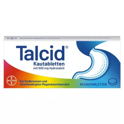 TALCID Comprimidos masticables, 50 uds TALCID Comprimidos masticables, 50 uds