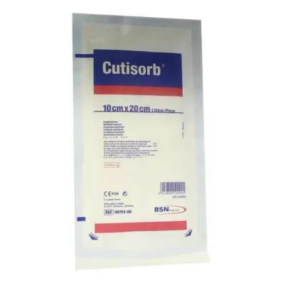 CUTISORB Compresas absorbentes estériles 10x20 cm, 1 ud CUTISORB Compresas absorbentes estériles 10x20 cm, 1 ud