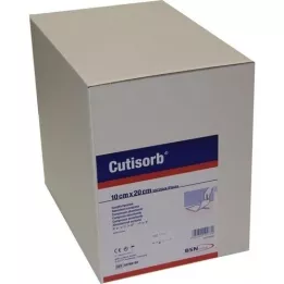 CUTISORB Compresas absorbentes no estériles 10x20 cm, 100 uds