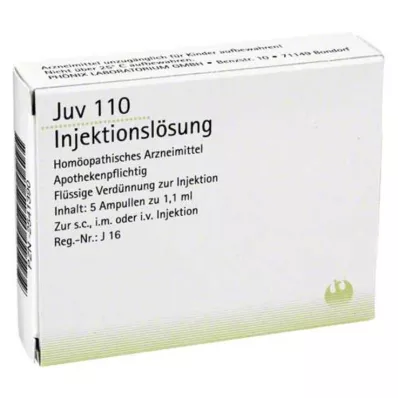 JUV 110 ampollas, 5X1,1 ml