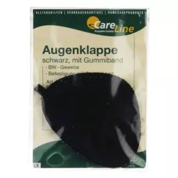 AUGENKLAPPE con banda elástica negra, 1 ud