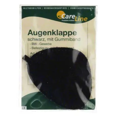 AUGENKLAPPE con banda elástica negra, 1 ud