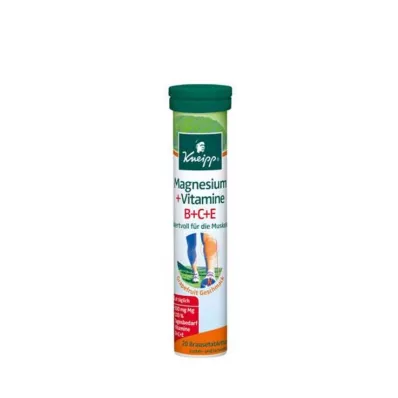 KNEIPP Magnesio+Vitaminas Comprimidos Efervescentes, 20 uds