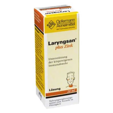 LARYNGSAN Solución Plus Zinc, 20 ml