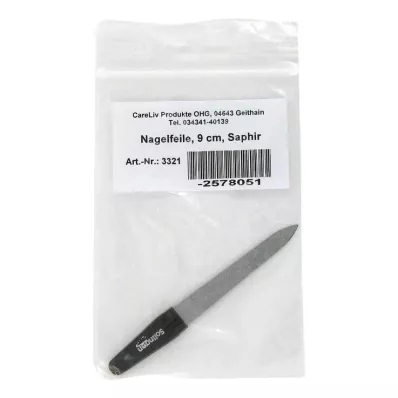 NAGELFEILE Zafiro 9 cm, 1 ud