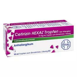 CETIRIZIN HEXAL Gotas para alergias, 10 ml