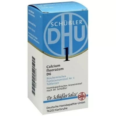 BIOCHEMIE DHU 1 Calcium fluoratum D 6 comprimidos, 200 uds