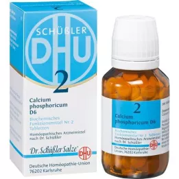 BIOCHEMIE DHU 2 Calcio fosfórico D 6 comprimidos, 200 uds