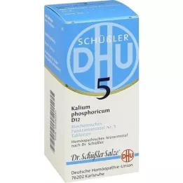 BIOCHEMIE DHU 5 Kalium phosphoricum D 12 comprimidos, 200 uds