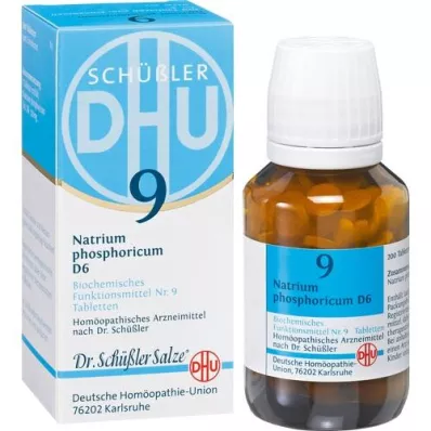 BIOCHEMIE DHU 9 Natrium phosphoricum D 6 comprimidos, 200 uds