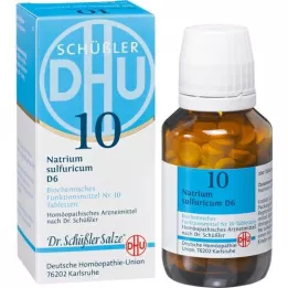 BIOCHEMIE DHU 10 Natrium sulphuricum D 6 comprimidos, 200 uds