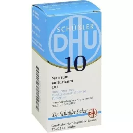 BIOCHEMIE DHU 10 Natrium sulphuricum D 12 comprimidos, 200 uds