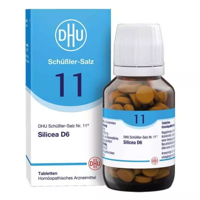 DHU Sal de Schüßler No. 11 Silicea D6 tabletas, 200 piezas