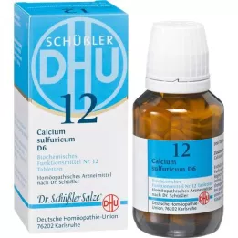 BIOCHEMIE DHU 12 Calcium sulphuricum D 6 comprimidos, 200 uds