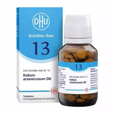 BIOCHEMIE DHU 13 Kalium arsenicosum D 6 comprimidos, 200 uds