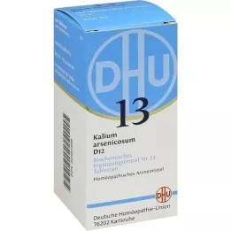 BIOCHEMIE DHU 13 Kalium arsenicosum D 12 comprimidos, 200 uds