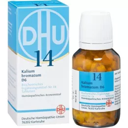 BIOCHEMIE DHU 14 Kalium bromatum D 6 comprimidos, 200 uds