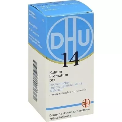 BIOCHEMIE DHU 14 Kalium bromatum D 12 comprimidos, 200 uds