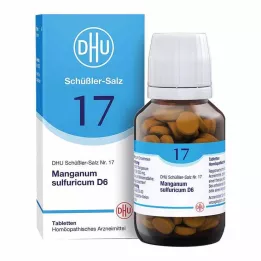BIOCHEMIE DHU 17 Manganum sulphuricum D 6 comprimidos, 200 uds