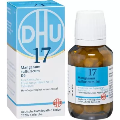 BIOCHEMIE DHU 17 Manganum sulphuricum D 6 comprimidos, 200 uds