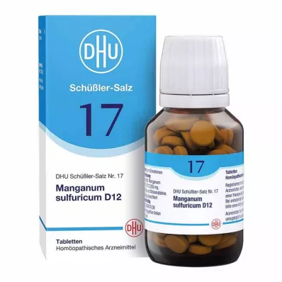 BIOCHEMIE DHU 17 Manganum sulphuricum D 12 tbl, 200 uds
