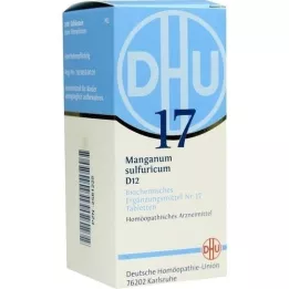 BIOCHEMIE DHU 17 Manganum sulphuricum D 12 tbl, 200 uds