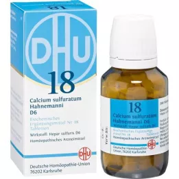 BIOCHEMIE DHU 18 Calcium sulphuratum D 6 comprimidos, 200 uds