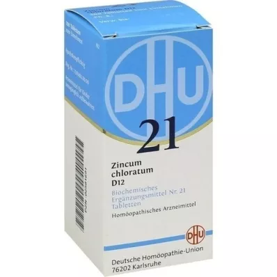 BIOCHEMIE DHU 21 Zincum chloratum D 12 comprimidos, 200 uds