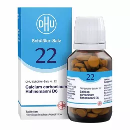 BIOCHEMIE DHU 22 Calcio carbónico D 6 comprimidos, 200 uds