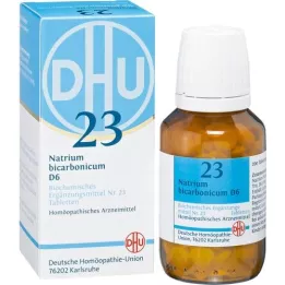 BIOCHEMIE DHU 23 Natrium bicarbonicum D 6 tbl, 200 uds