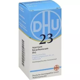BIOCHEMIE DHU 23 Natrum bicarbonicum D 12 comprimidos, 200 uds