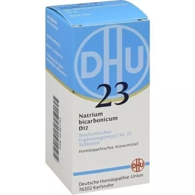 BIOCHEMIE DHU 23 Natrum bicarbonicum D 12 comprimidos, 200 uds