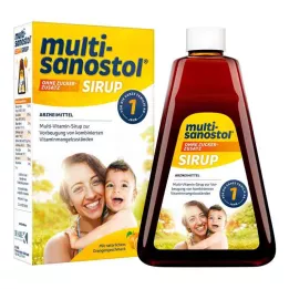 MULTI SANOSTOL Jarabe sin azúcar añadido, 260 g