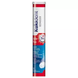 KUKIDENT Cleaner Express Active Plus Tabs, 33 uds