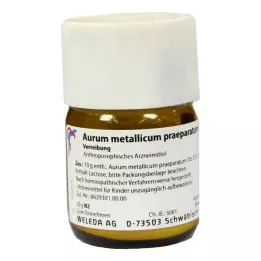 AURUM METALLICUM PRAEPARATUM D 12 Trituración, 50 g