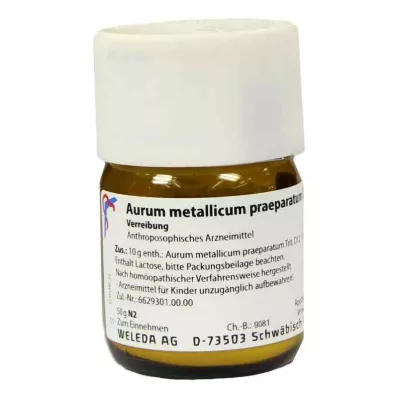 Aurum Metallicum Praep.Trituración D12 (50g)