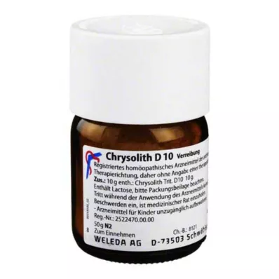 Crisólito D 10 Trituración, 50 g