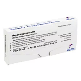 HEPAR MAGNESIUM D 6 Ampollas, 8X1 ml