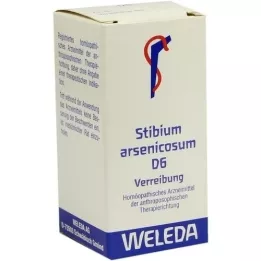 STIBIUM ARSENICOSUM D 6 Trituración, 20 g