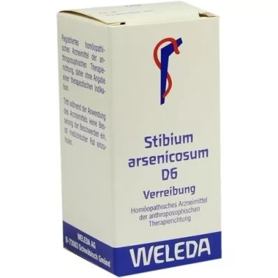 STIBIUM ARSENICOSUM D 6 Trituración, 20 g
